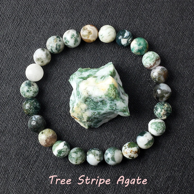 Amethyst Armband für Damen – Echtes Naturstein Kristall Armband