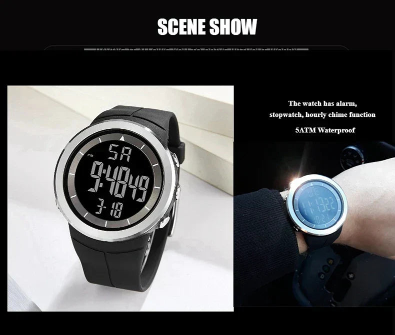 Taktische LED-Uhr –