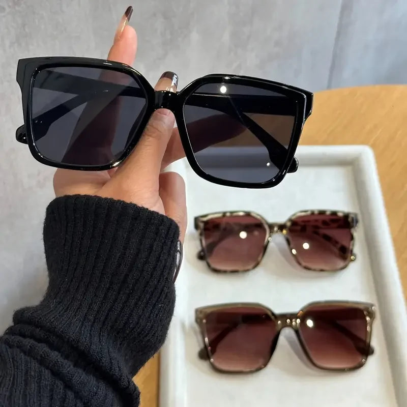 Minimalistische Sonnenbrille Oversize PC