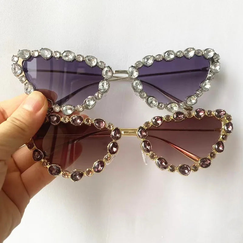 Elegante Sonnenbrille Cat-Eye PC UV400