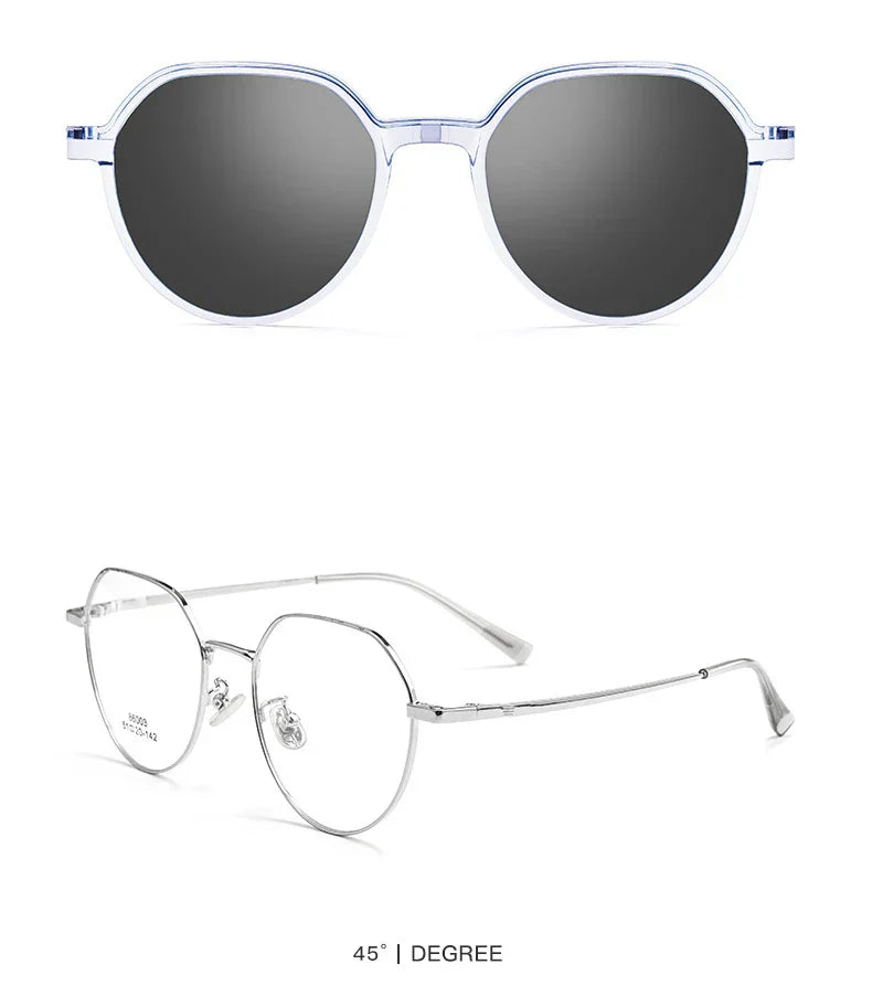 Sporty Round Polarized Sunglasses