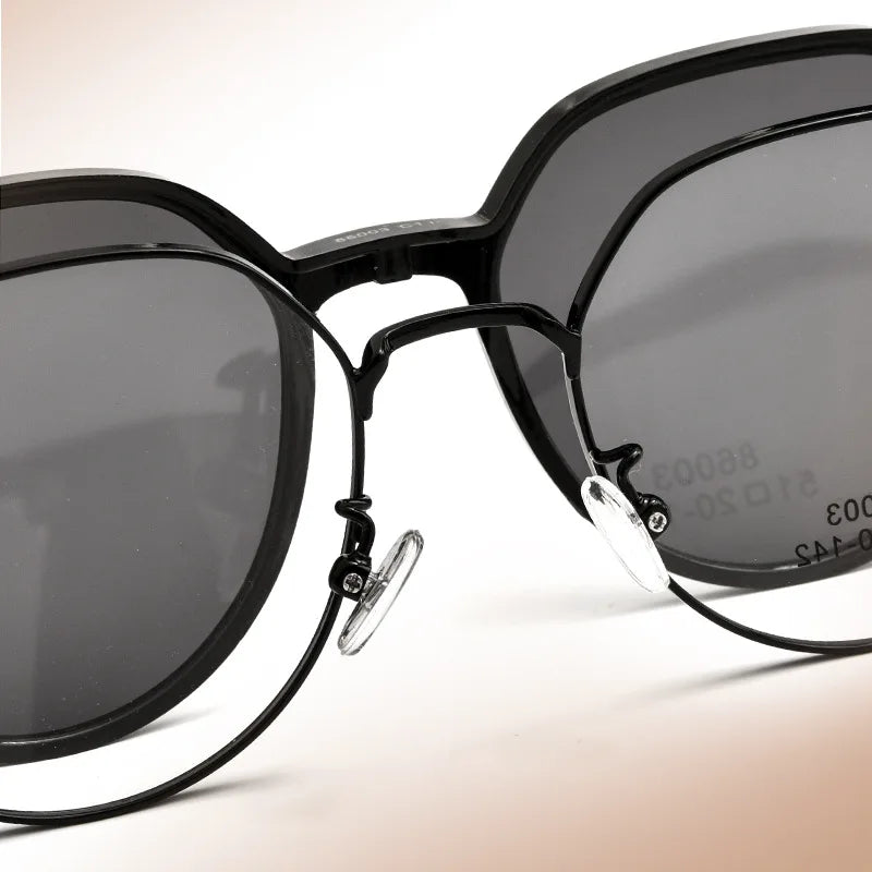 Sporty Round Polarized Sunglasses