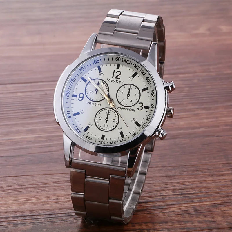 Jason Seanović Men's Watch – Luxurious Stainless Steel Strap