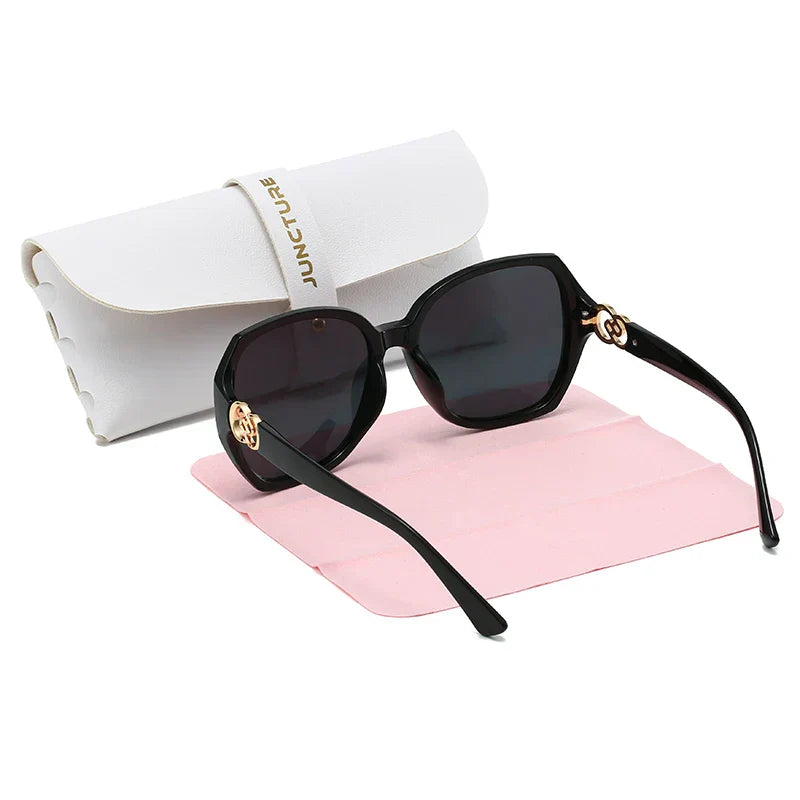 Sportliche Sonnenbrille Cat-Eye PC polarisiert UV400 Verlaufsglas