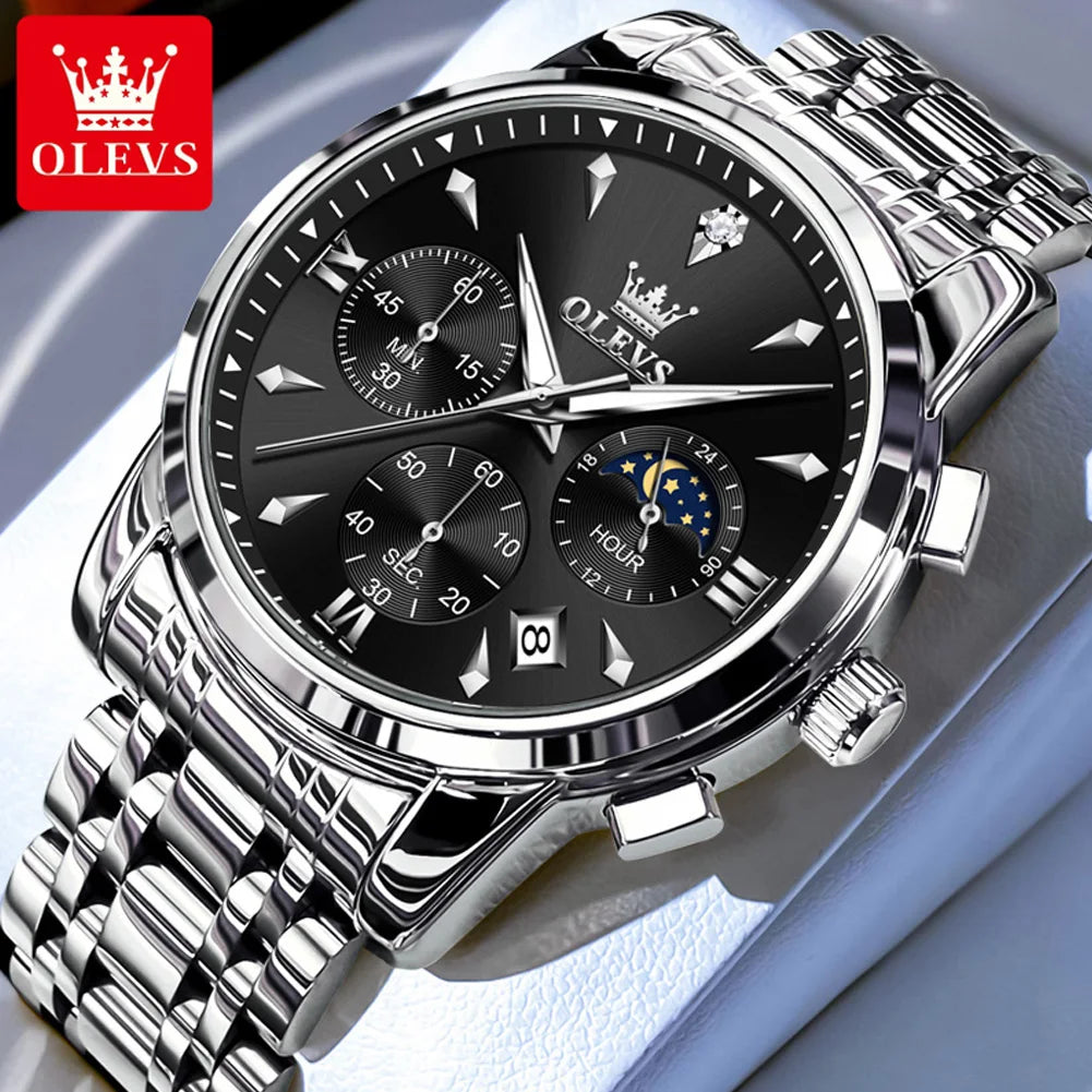 OLEVS 3639 Top Brand Original Quartz