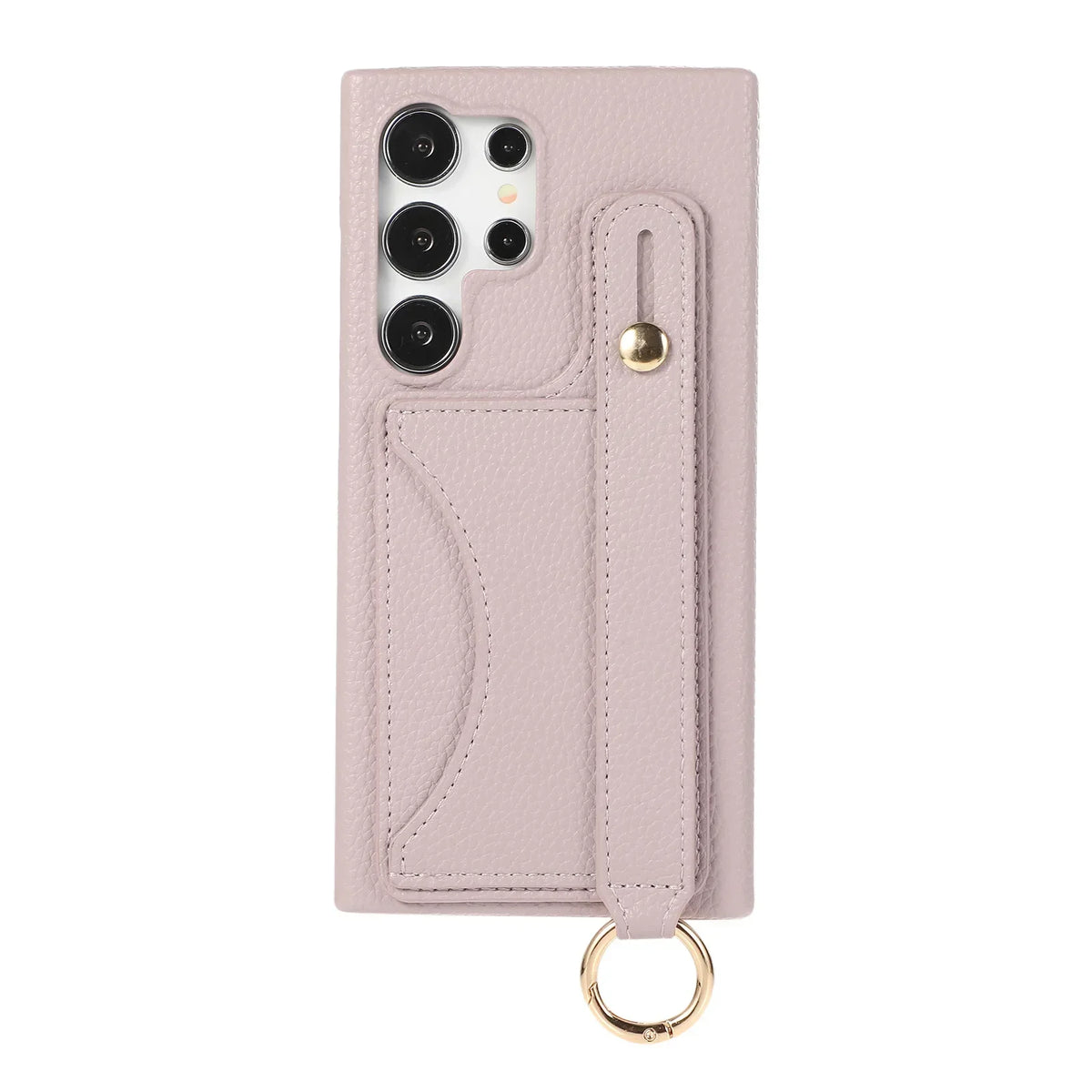 Elegant phone case with zipper