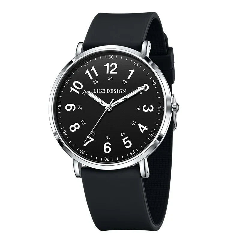 Elegante Damen Armbanduhr Analog Quarz wasserbeständig
