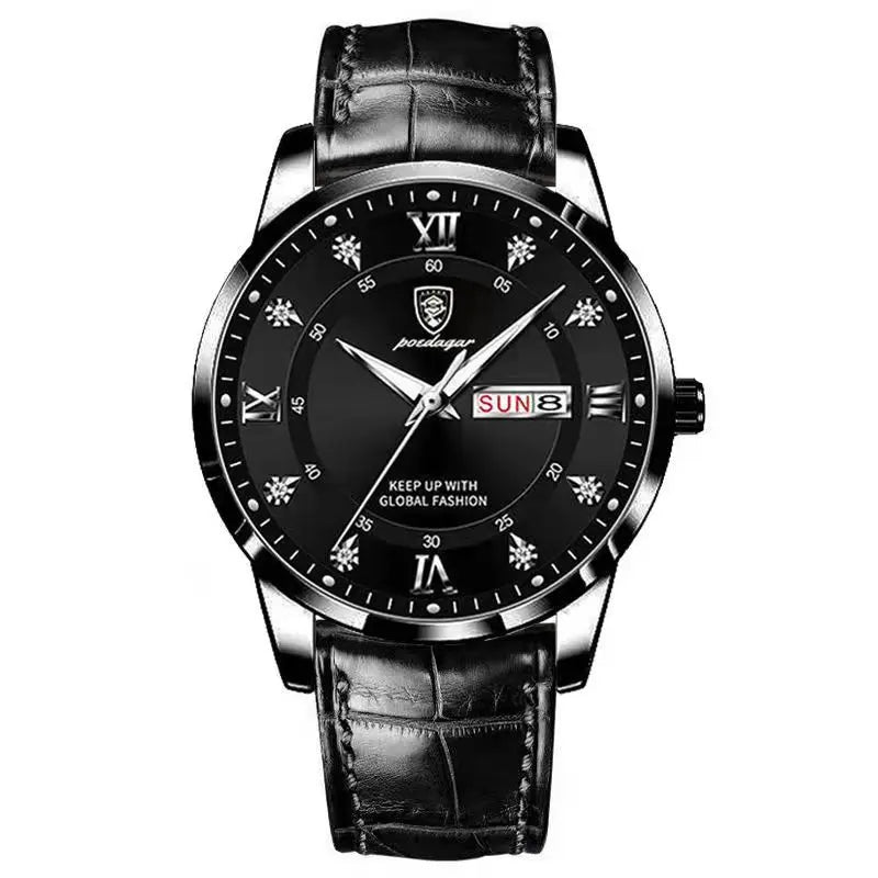 POEDAGAR Luxury Brand Men's Waterproof Watch