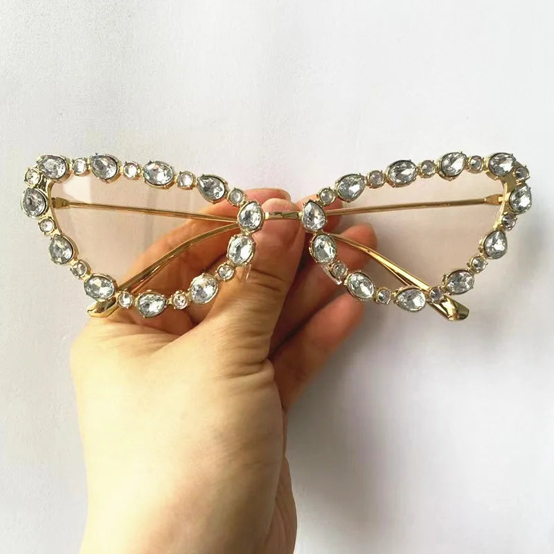 Elegante Sonnenbrille Cat-Eye PC UV400