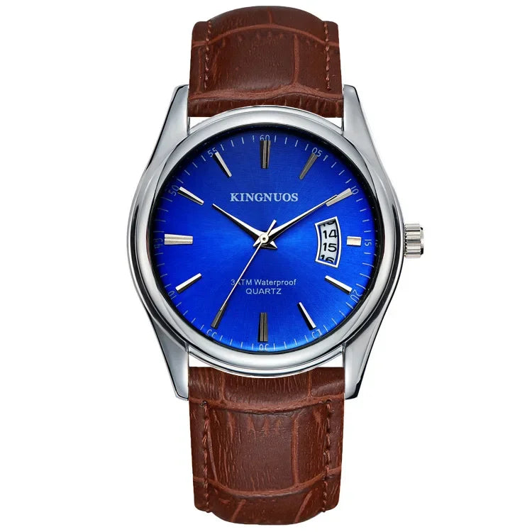 Luxus Herren-Armbanduhr 2022 – Edelstahlband, Wasserdicht, Business Uhren für Männer | Relogio Masculino