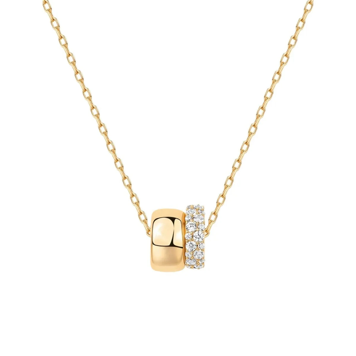 Ruby Necklace · Gold Plated