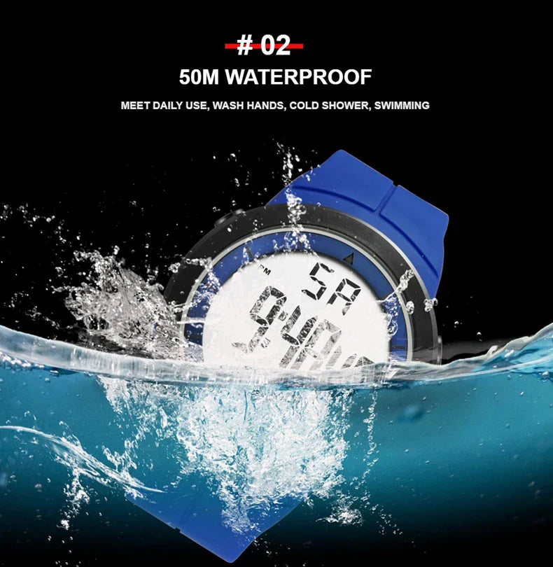 Taktische LED-Uhr –