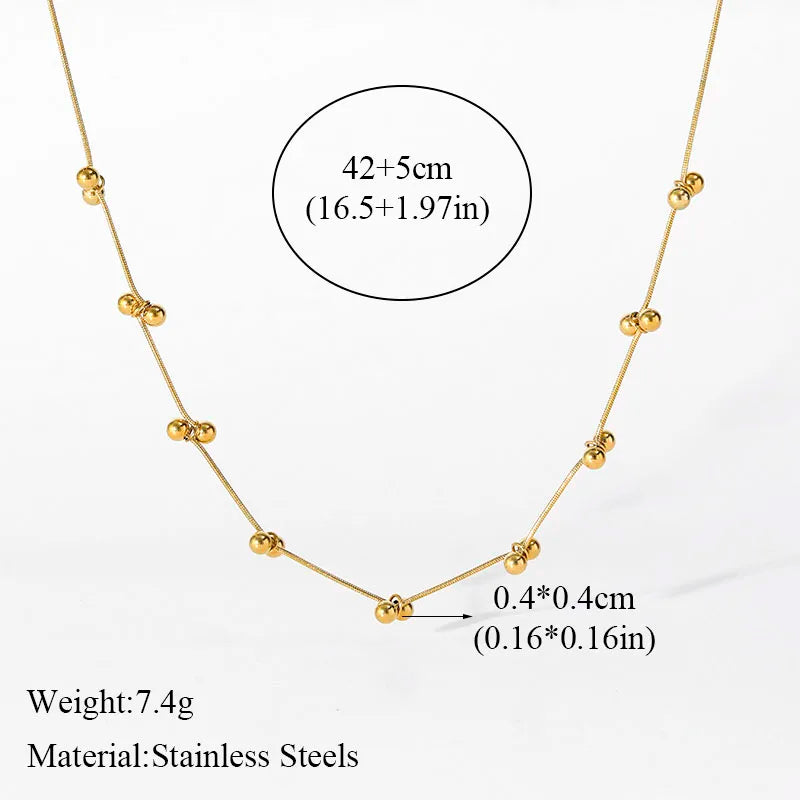EILIECK 316L Stainless Steel Geometric Colorful Crystal Zirconia Pendant Necklace For Women Fashion Neck Chain Jewelry Gift