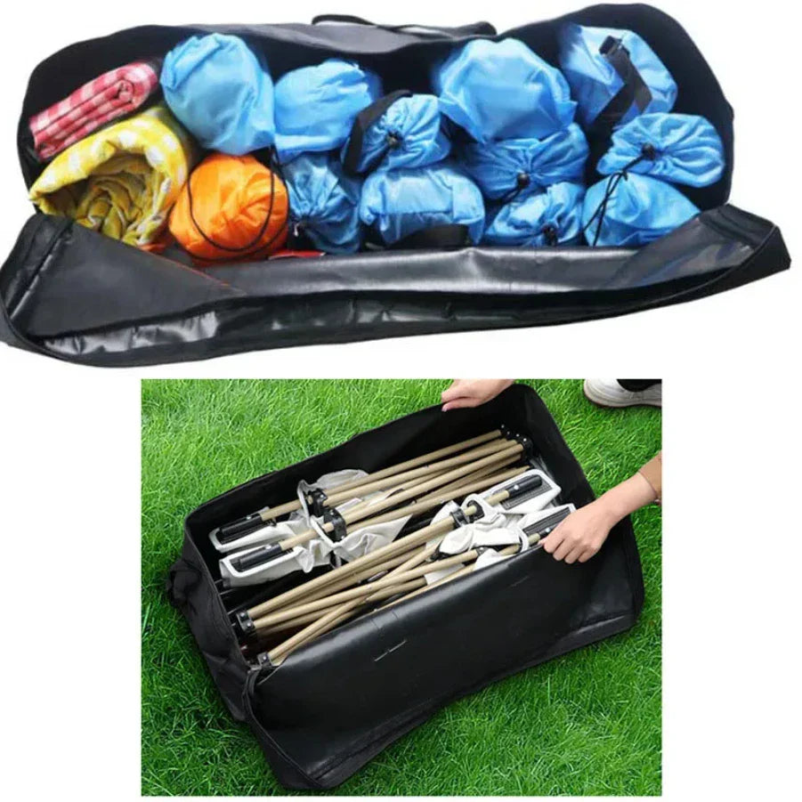 Praktische Handtasche Nylon mit Innenfächern