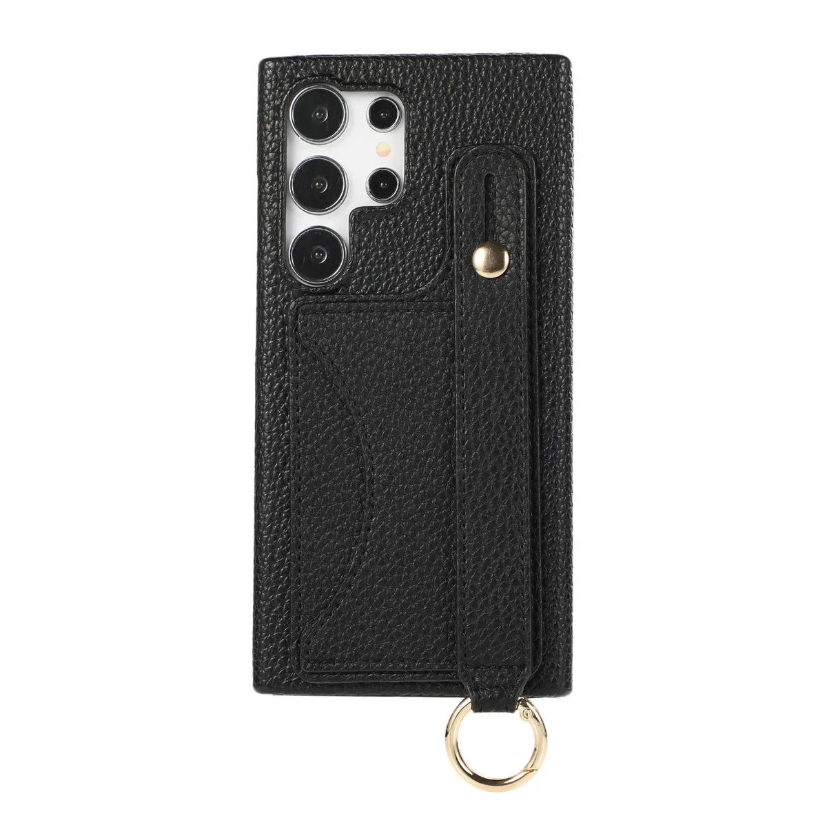 Elegant phone case with zipper