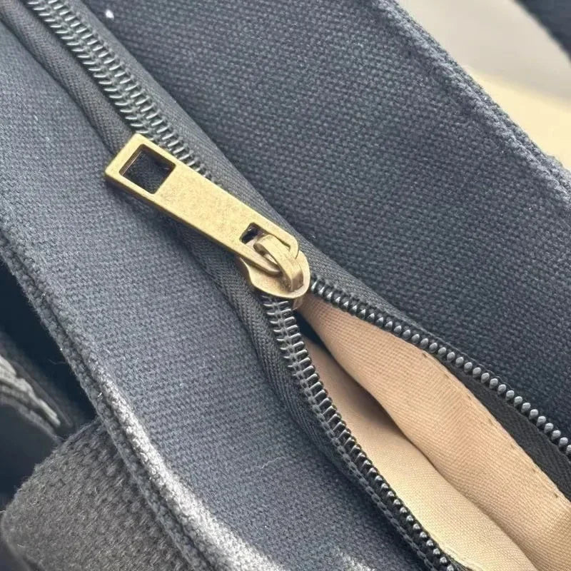 Moderne Shopper Lederoptik mit Reißverschluss
