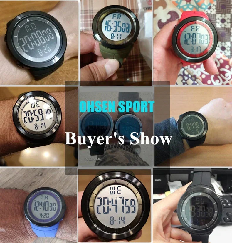Taktische LED-Uhr –