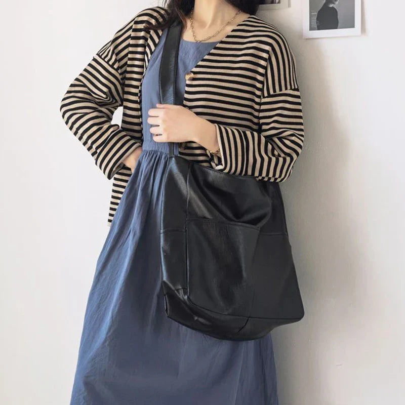 Elegant Shopper Leather Look