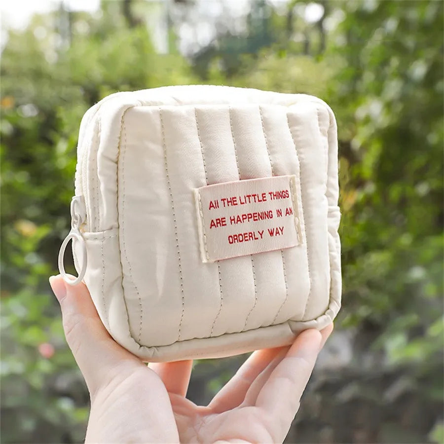 Elegante Clutch Lederoptik mit Reißverschluss