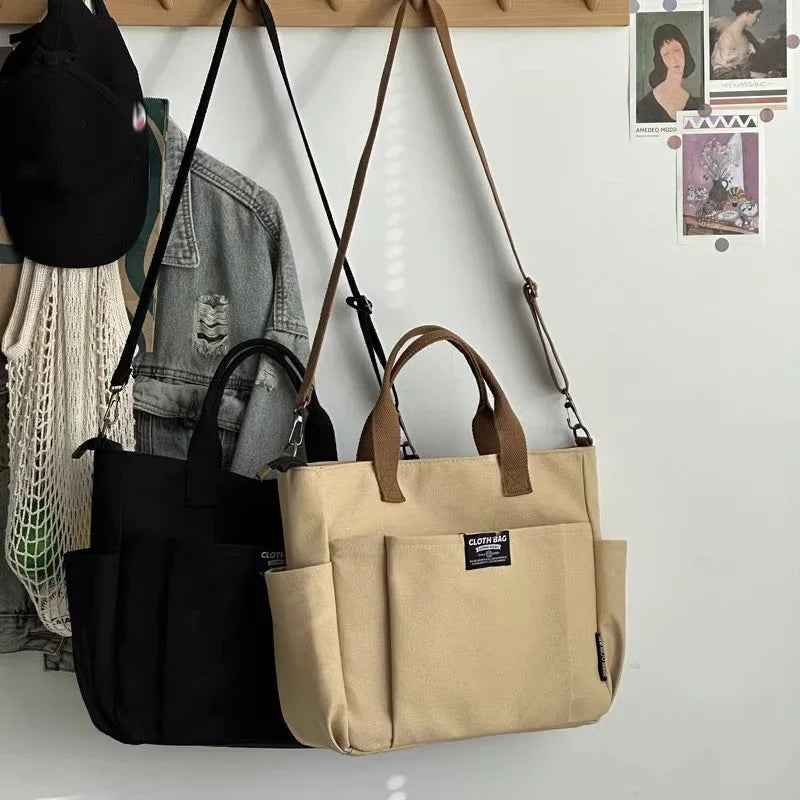 Moderne Shopper Lederoptik mit Reißverschluss