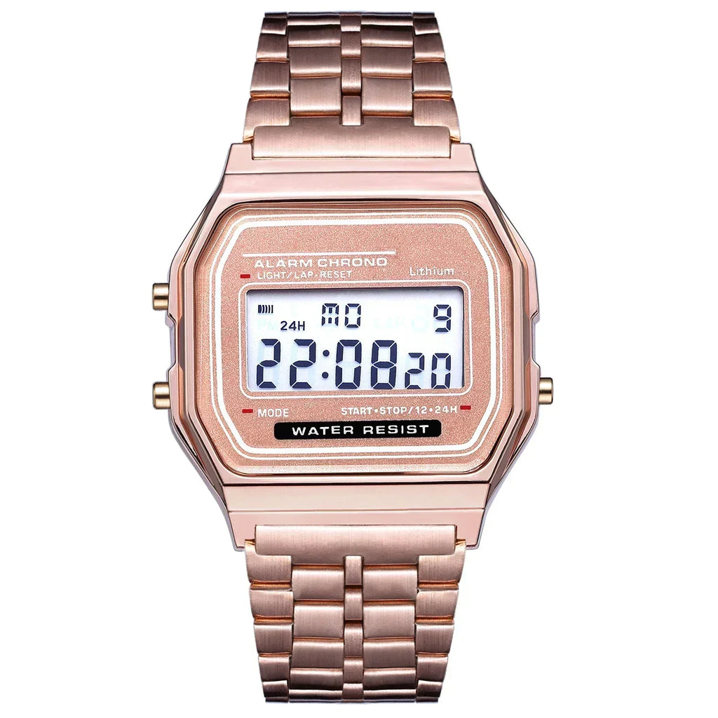 Digitale LED-Armbanduhr 2025 – Sportlich. Stylisch. Wasserdicht.