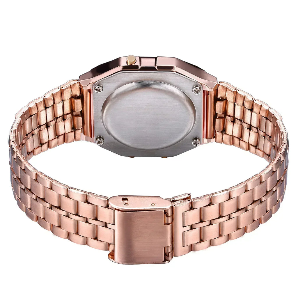 Digitale LED-Armbanduhr 2025 – Sportlich. Stylisch. Wasserdicht.