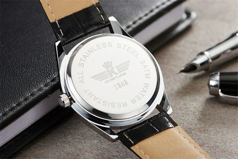 Luxus Herren-Armbanduhr 2022 – Edelstahlband, Wasserdicht, Business Uhren für Männer | Relogio Masculino