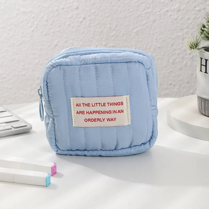 Elegante Clutch Lederoptik mit Reißverschluss