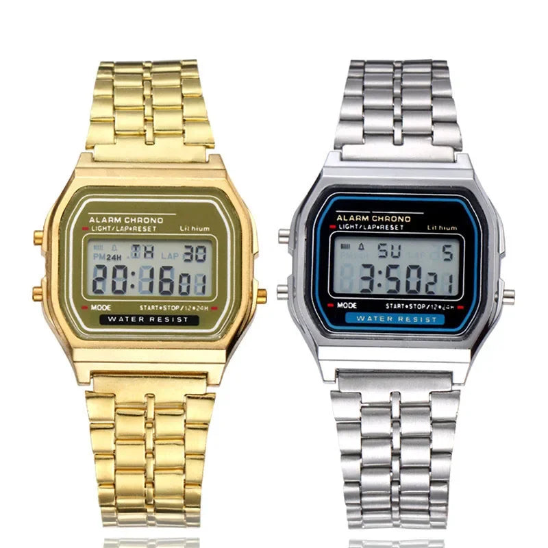 Digitale LED-Armbanduhr 2025 – Sportlich. Stylisch. Wasserdicht.