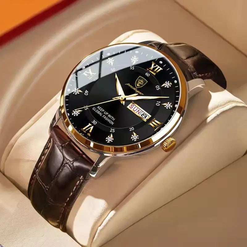 Lederarmband Uhr