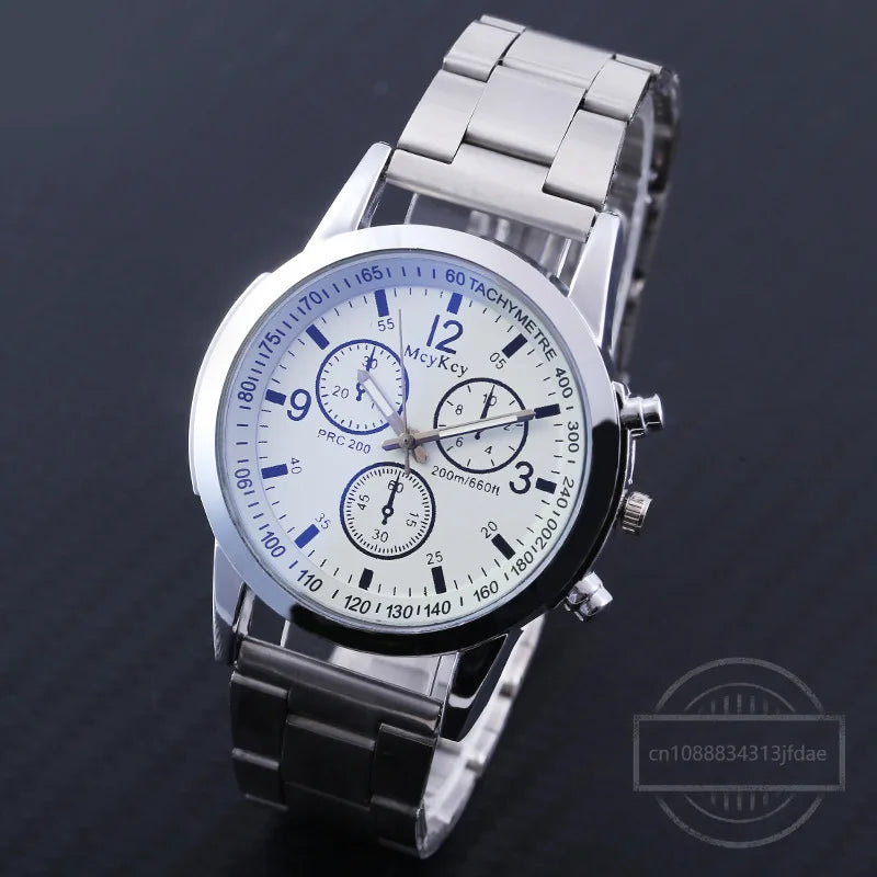 Jason Seanović Men's Watch – Luxurious Stainless Steel Strap