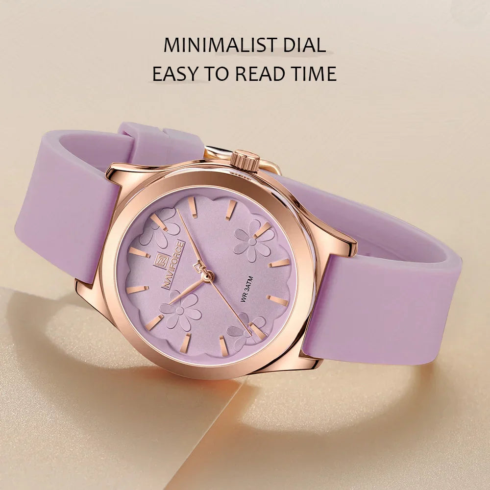 Elegante Damen Armbanduhr Analog Quarz wasserbeständig