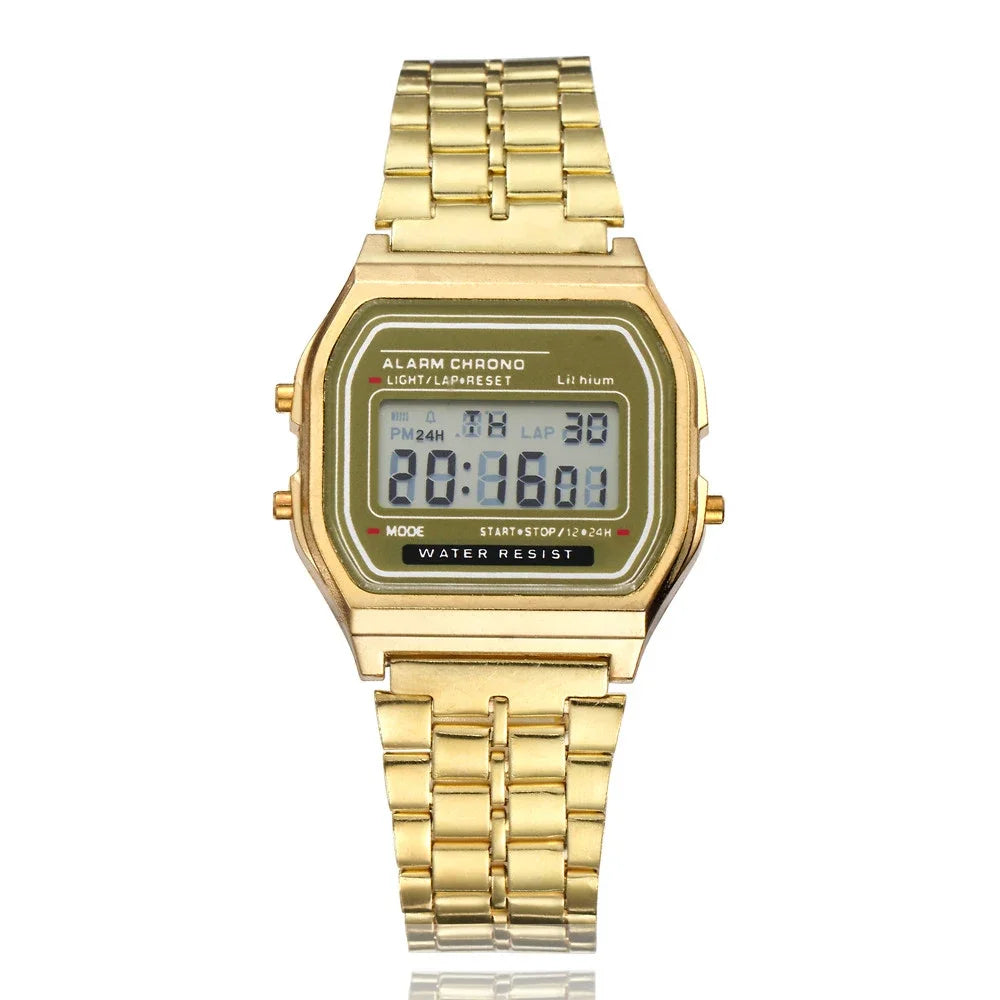 Digitale LED-Armbanduhr 2025 – Sportlich. Stylisch. Wasserdicht.