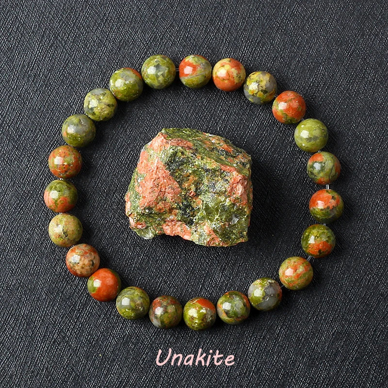 Amethyst Armband für Damen – Echtes Naturstein Kristall Armband