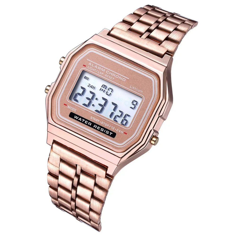 Digitale LED-Armbanduhr 2025 – Sportlich. Stylisch. Wasserdicht.