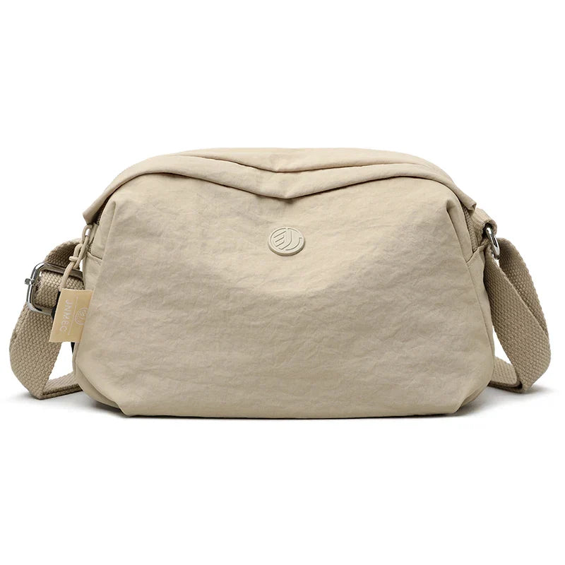 Stilvolle Crossbody Handtasche Nylon mit Reißverschluss mit