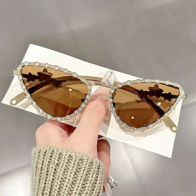 Minimalist Sunglasses PC Mirrored Lens