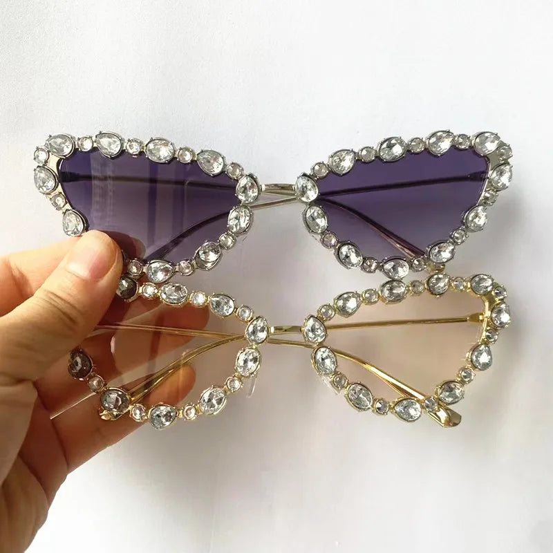 Elegante Sonnenbrille Cat-Eye PC UV400