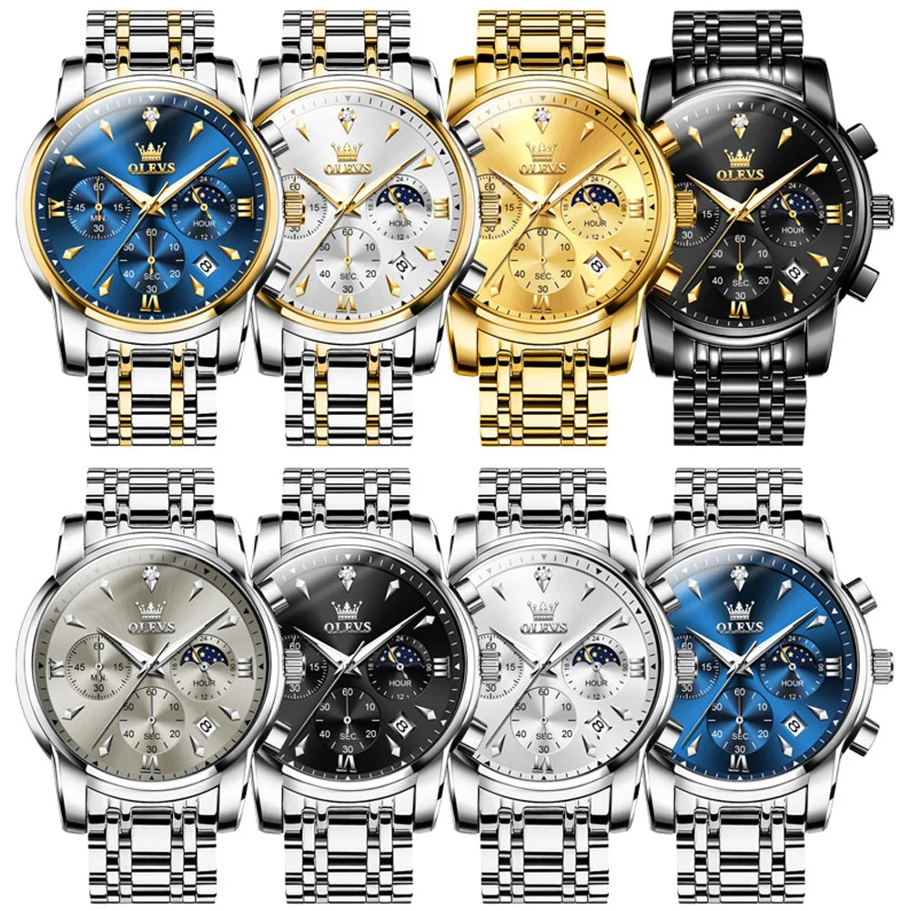OLEVS 3639 Top Brand Original Quartz