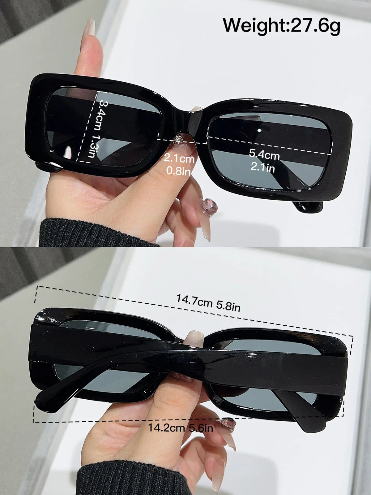 Klassische Sonnenbrille PC UV400