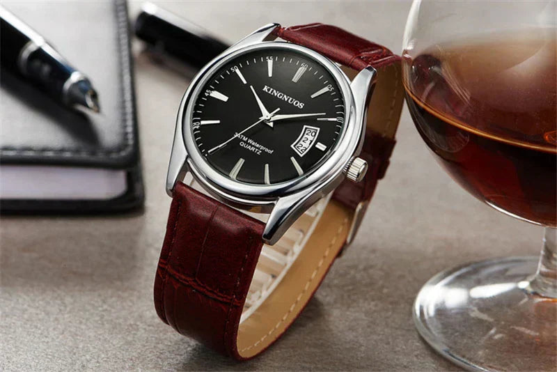 Luxus Herren-Armbanduhr 2022 – Edelstahlband, Wasserdicht, Business Uhren für Männer | Relogio Masculino