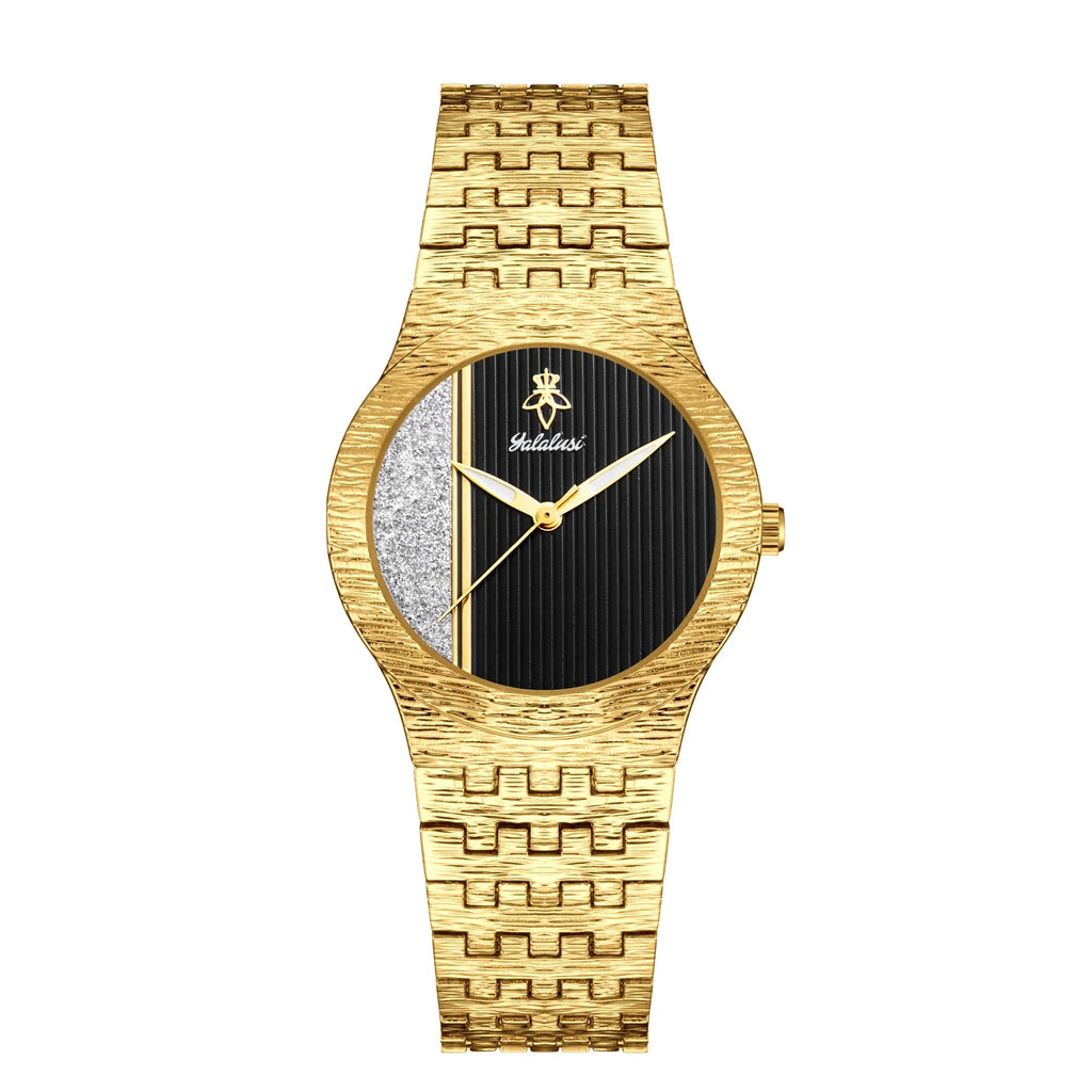 Klassische Damen Armbanduhr Analog Quarz wasserbeständig