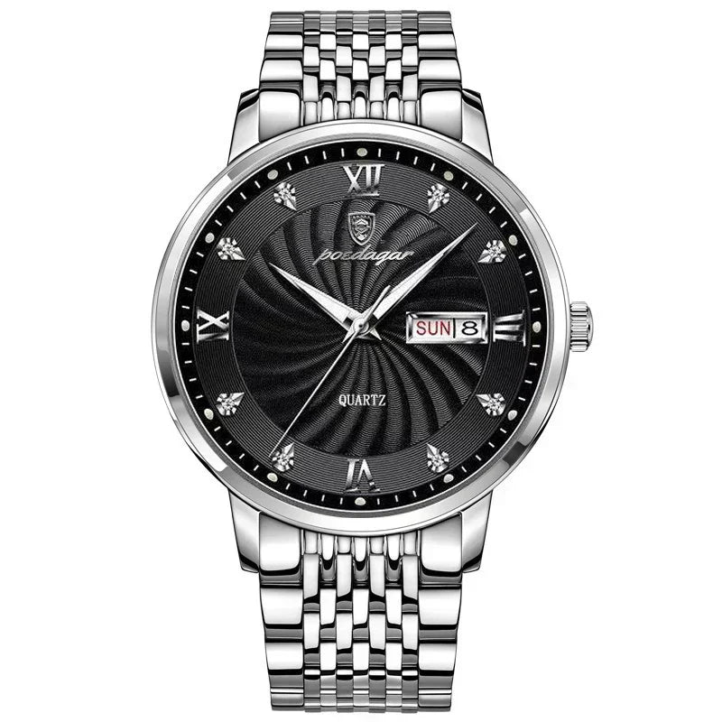 POEDAGAR Luxury Brand Men's Watch Waterproof