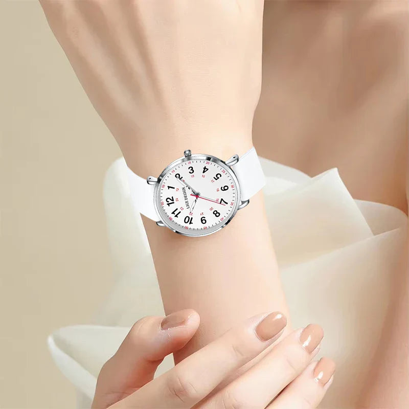 Elegante Damen Armbanduhr Analog Quarz wasserbeständig