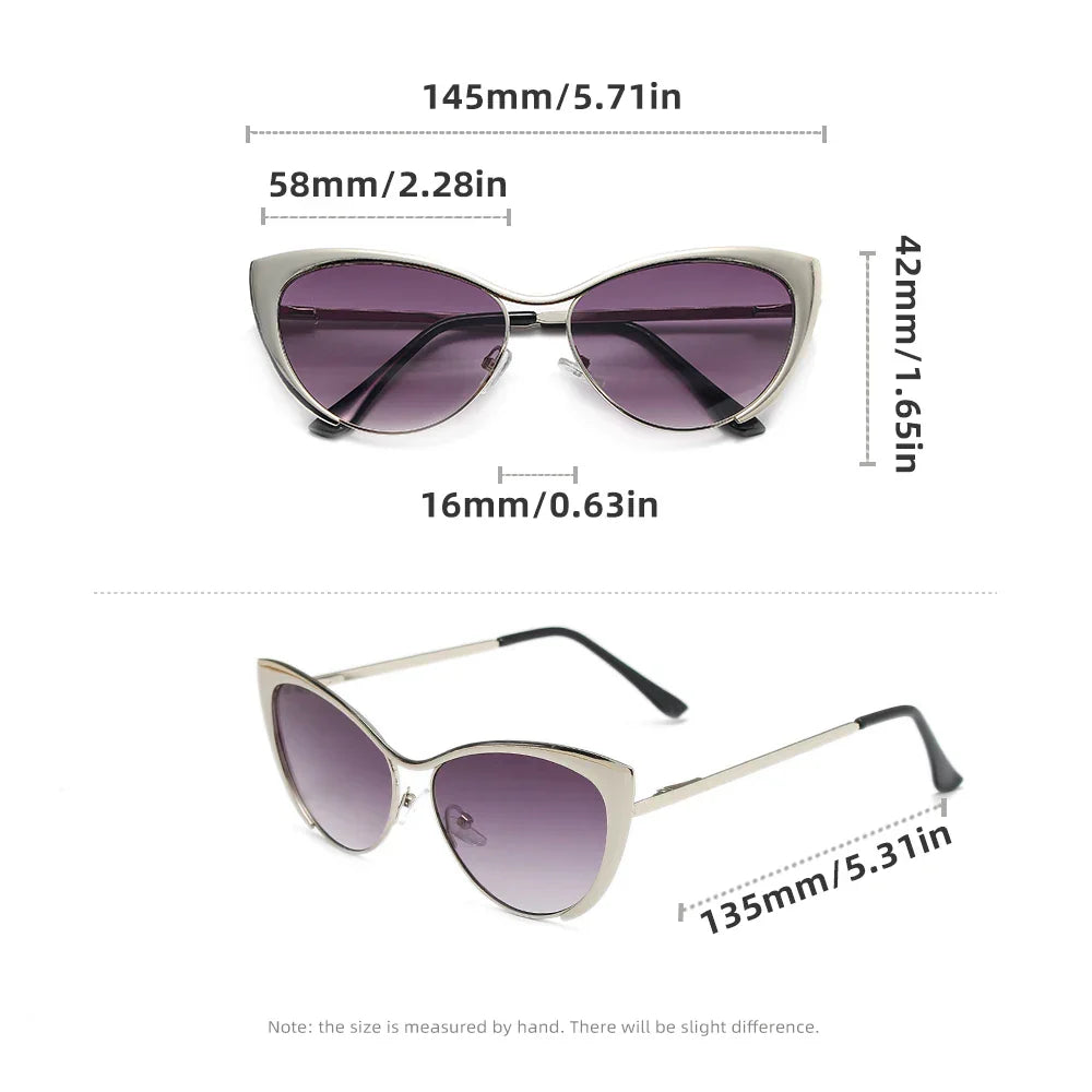 Elegant Sunglasses Metal UV400