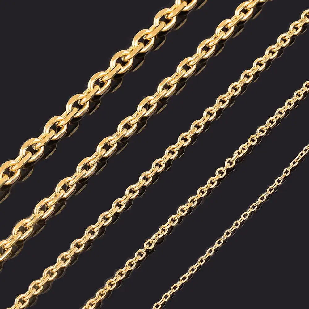 Elegante Goldene Halskette