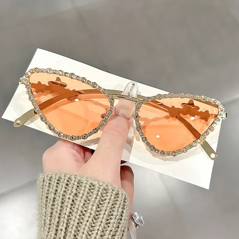 Minimalist Sunglasses PC Mirrored Lens