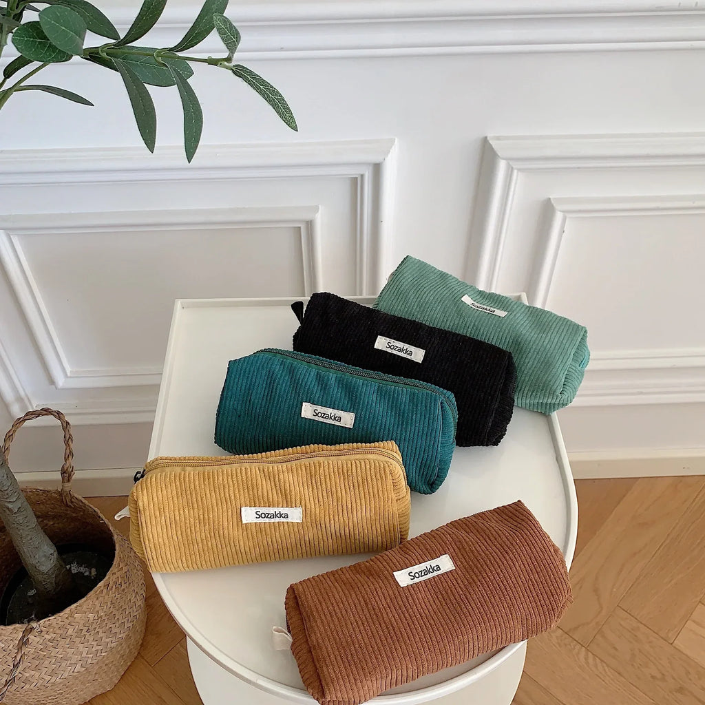 Elegante Clutch Lederoptik mit Reißverschluss