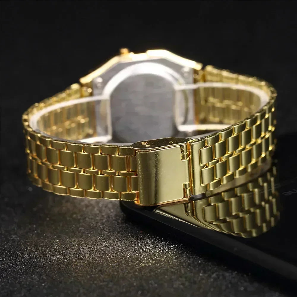 Digitale LED-Armbanduhr 2025 – Sportlich. Stylisch. Wasserdicht.