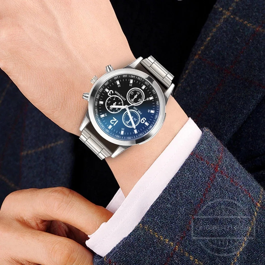 Jason Seanović Men's Watch – Luxurious Stainless Steel Strap